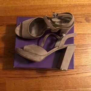 Size 10 Madden Girl suede shoes